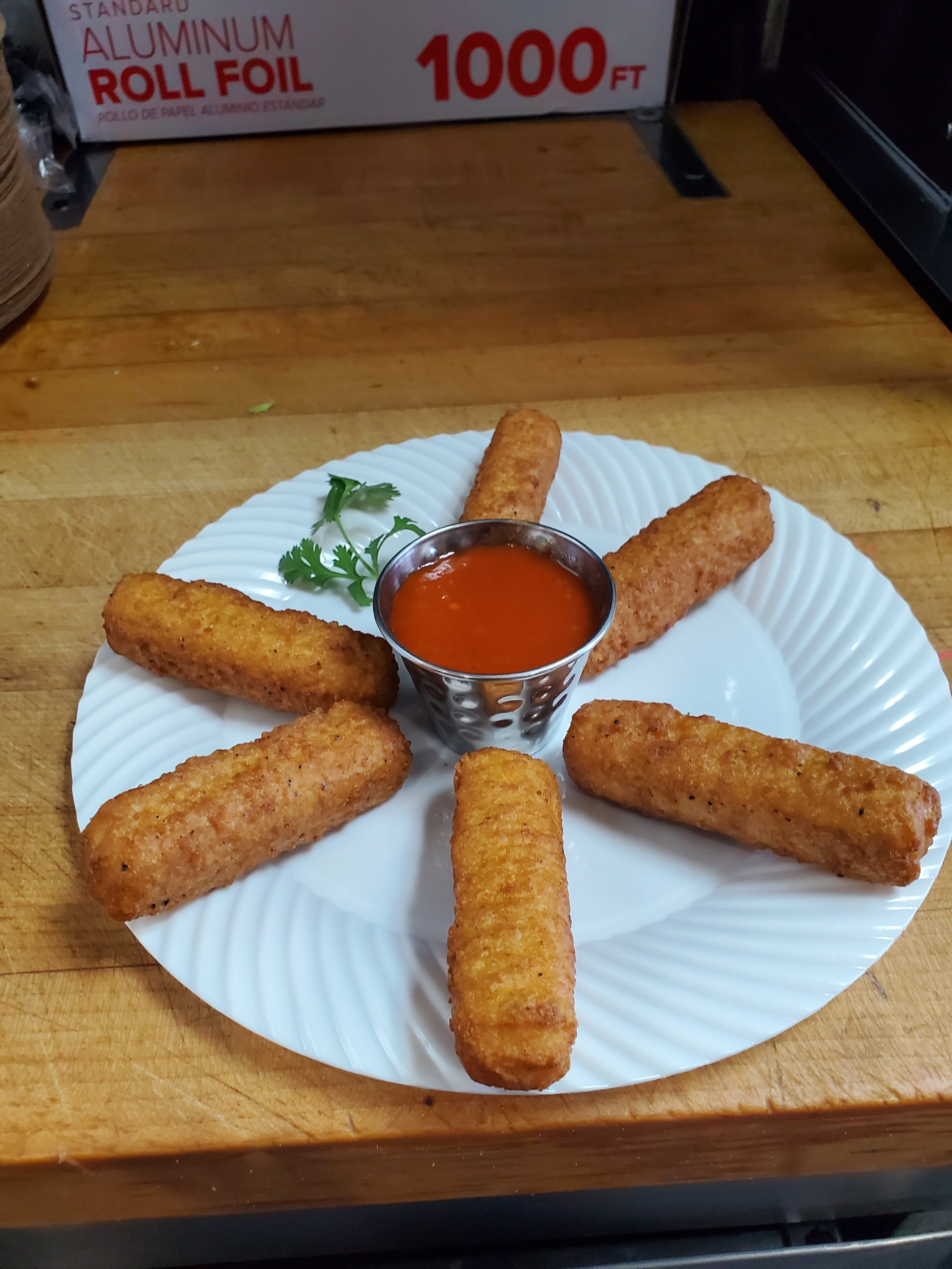 Mozzarella Sticks.
