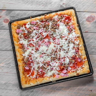 Sicilian Meat Lover's Pizza